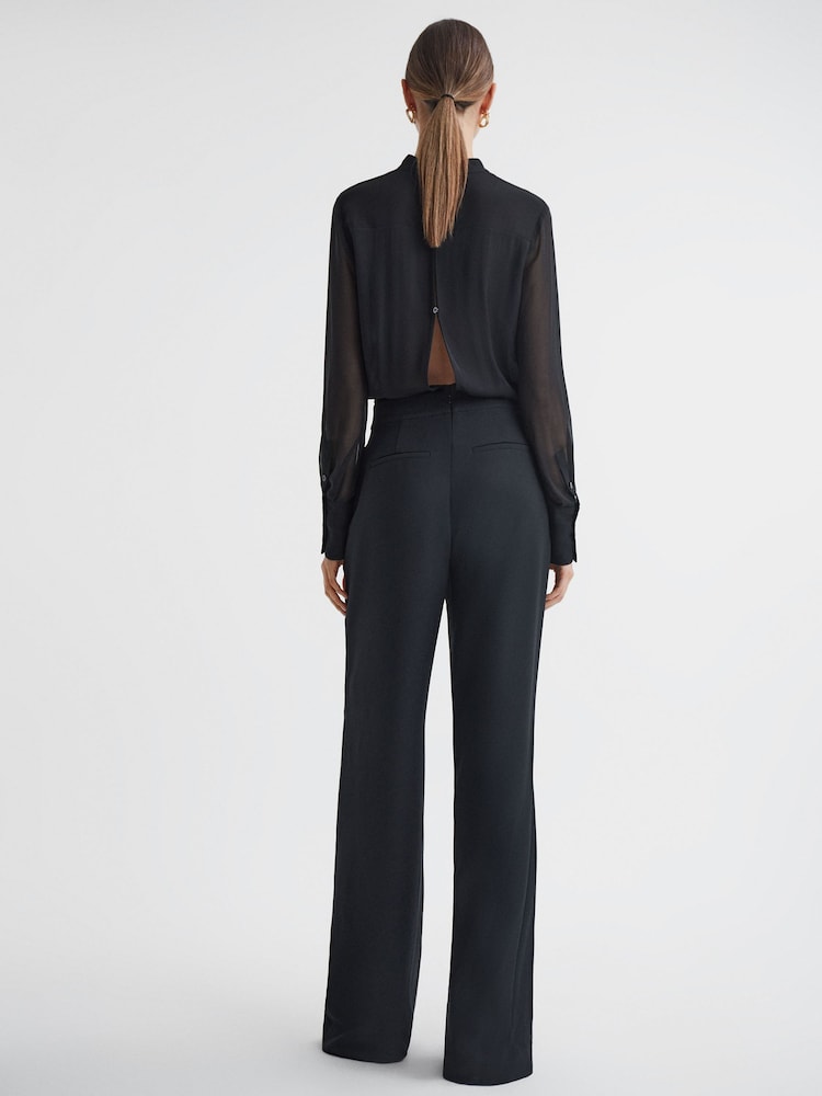 Mono largo ajustado con diseño transparente Magda de Reiss - Imagen 5 de 5