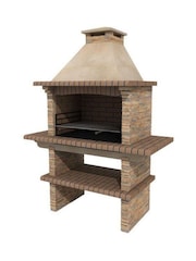 Callow Brown Garden Mediterrani Masonry Charcoal BBQ - Image 1 of 3