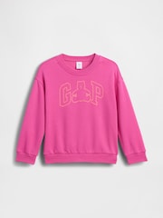 Rozā - Gap Brannan Bear Logo sporta krekls (6mēn.–5gadi) - Attēls 1 no 3