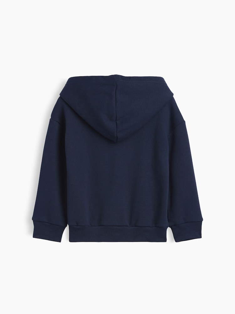 Gap Navy Disney Mickey Mouse Relaxed Logo Hoodie (6mths-5yrs) - Image 2 of 3