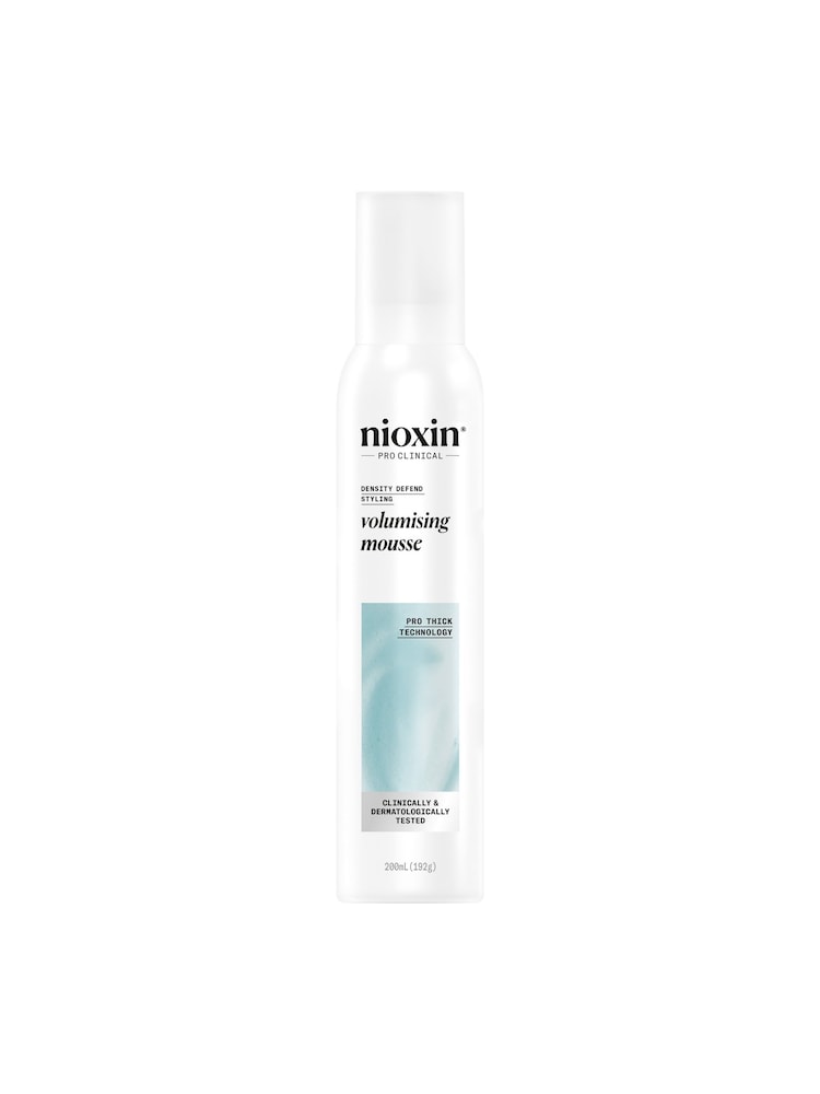 Nioxin Density Defend Volumising + Thickening Hair Mousse 200ml - Image 1 of 5 Nioxin Density Defend Volumising + Thickening Hair Mousse 200ml - Image 1 of 5