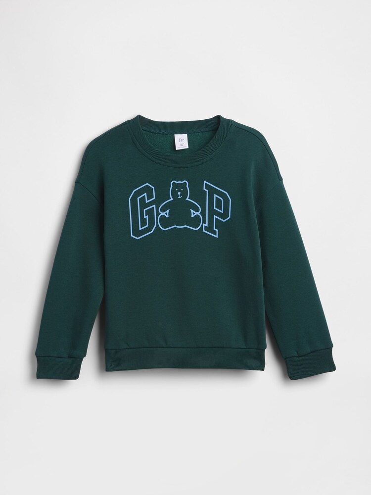 Zielony - Bluza Gap Brannan Bear z logo (6 mies. – 5 lat) - Obraz 1 z 3 Zielony - Bluza Gap Brannan Bear z logo (6 mies. – 5 lat) - Obraz 1 z 3