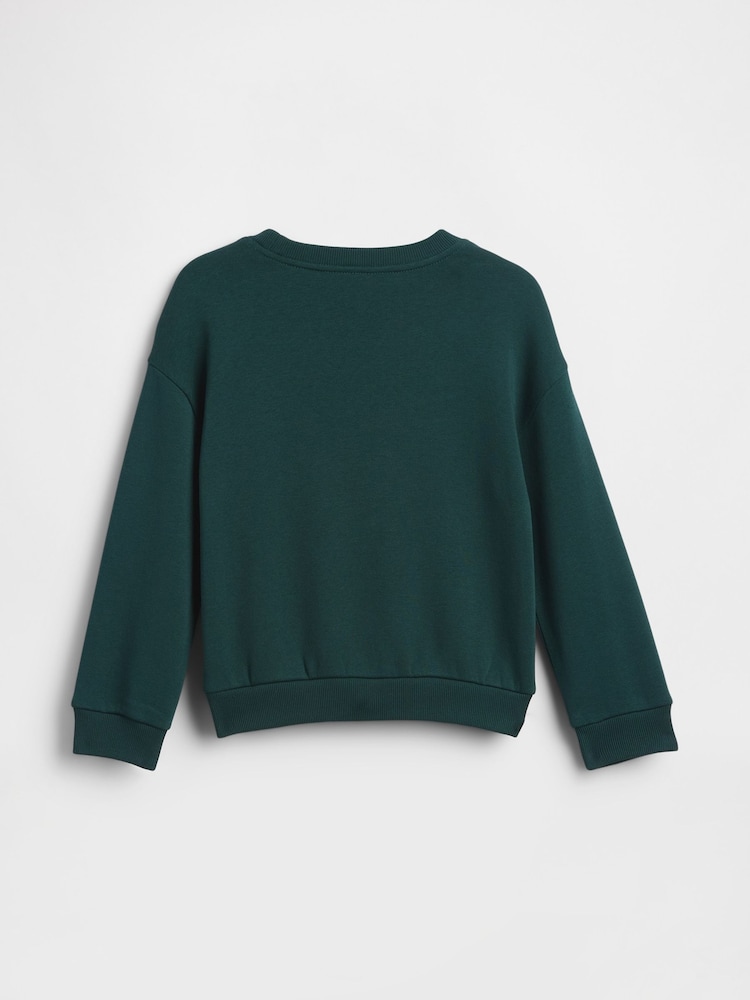 Zielony - Bluza Gap Brannan Bear z logo (6 mies. – 5 lat) - Obraz 2 z 3 Zielony - Bluza Gap Brannan Bear z logo (6 mies. – 5 lat) - Obraz 2 z 3