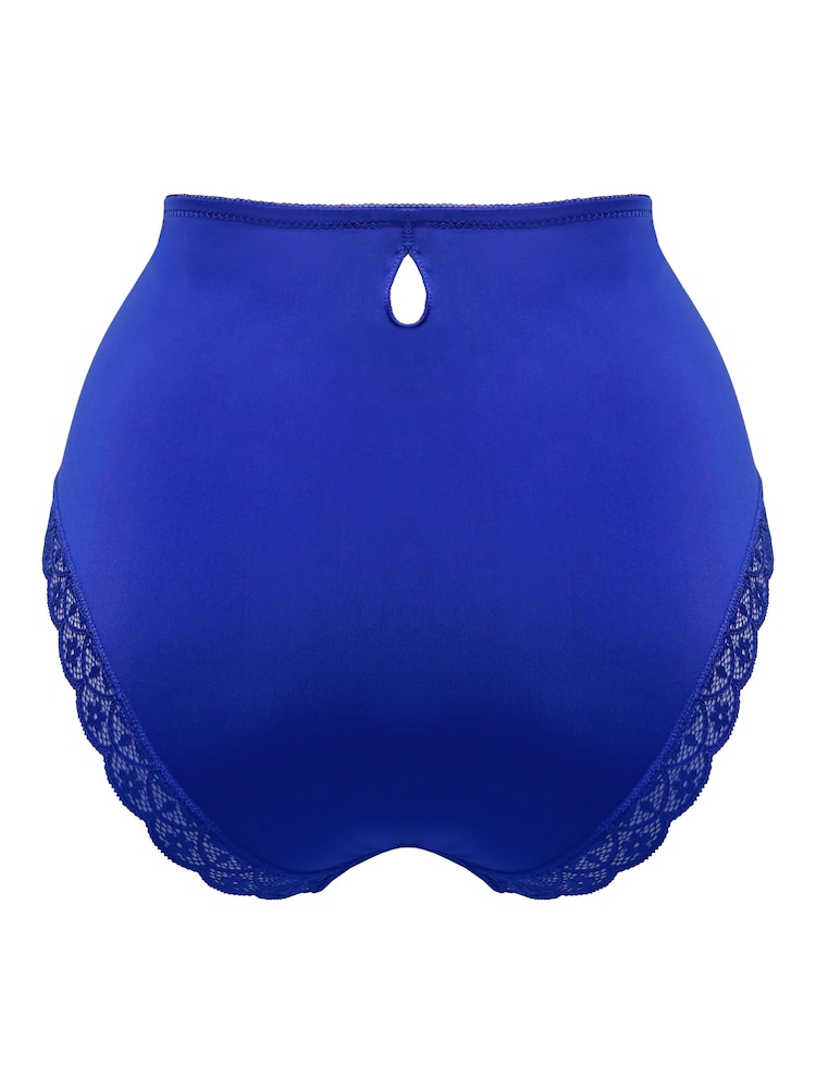 Pour Moi Blue Brief Rebel High Leg Briefs - Image 4 of 4