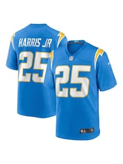 Nike Blue NFL Los Angeles Chargers Game Team Colour Jersey - Chris Harris Jr. - Image 1 of 3