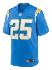 Nike Blue NFL Los Angeles Chargers Game Team Colour Jersey - Chris Harris Jr. - Image 2 of 3
