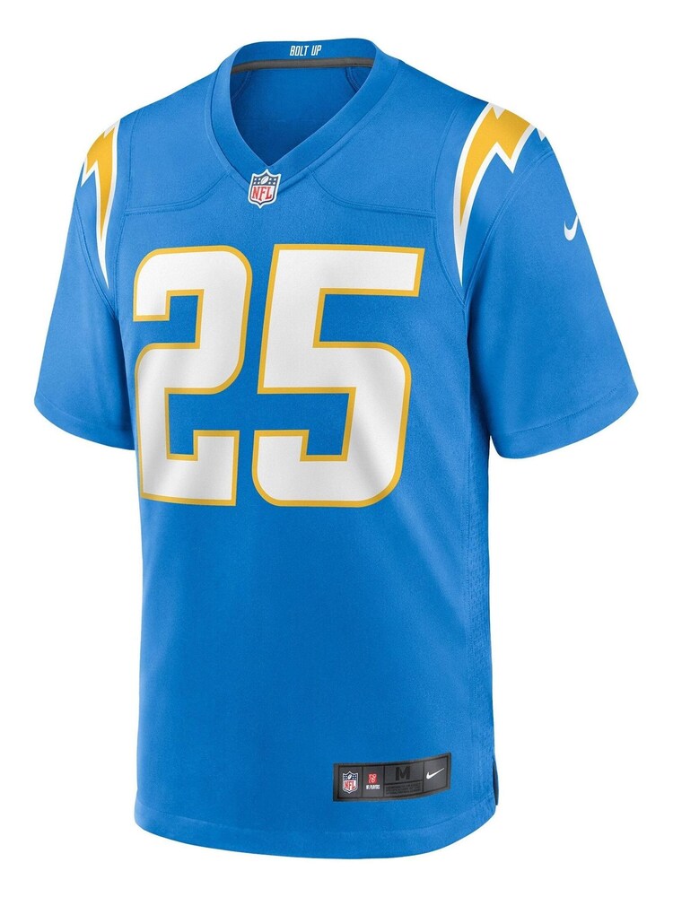 Nike Blue NFL Los Angeles Chargers Game Team Colour Jersey - Chris Harris Jr. - Image 2 of 3
