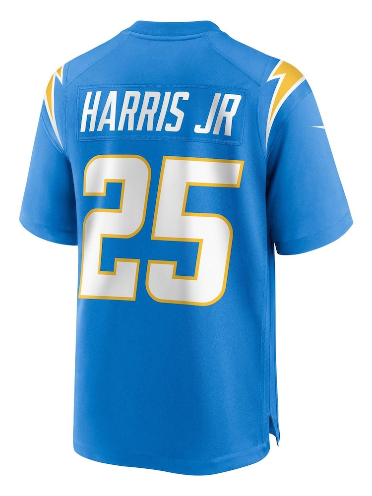 Nike Blue NFL Los Angeles Chargers Game Team Colour Jersey - Chris Harris Jr. - Image 3 of 3