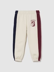 Gap Cream/Burgundy VintageSoft Sweat Set (6mths-5yrs) - Image 4 of 5