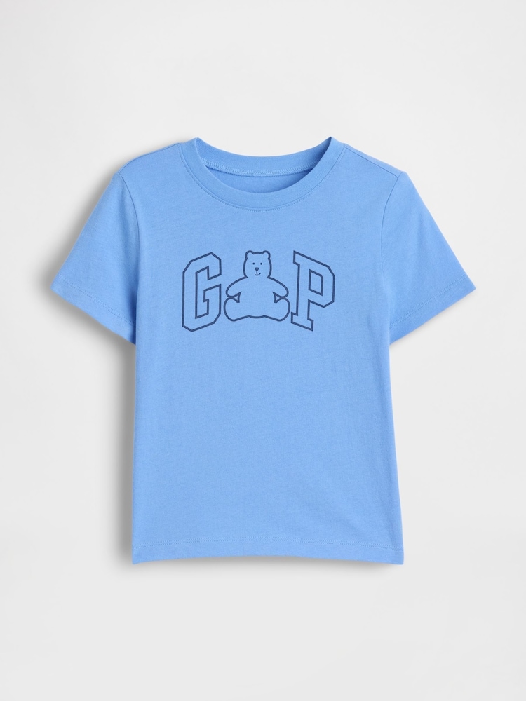 Gap Blue Brannan Bear Logo T-Shirt (6mths-5yrs) - Image 1 of 3