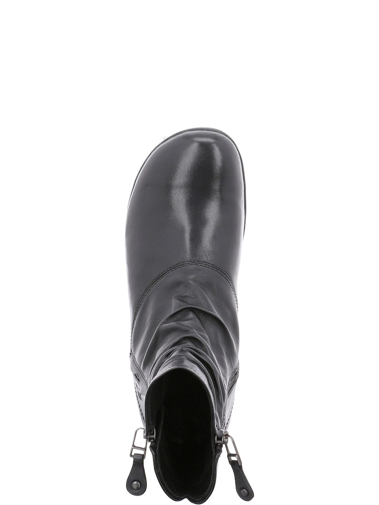 Josef Seibel Black Naly Ankle Boots - Image 3 of 3