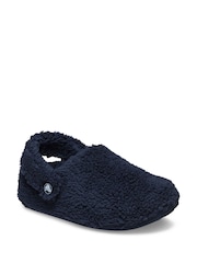 Crocs Blue Classic Kids Cozzzy Slippers - Image 2 of 5