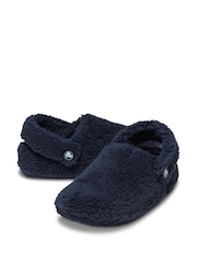 Crocs Blue Classic Kids Cozzzy Slippers - Image 3 of 5