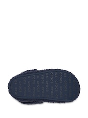 Crocs Blue Classic Kids Cozzzy Slippers - Image 5 of 5