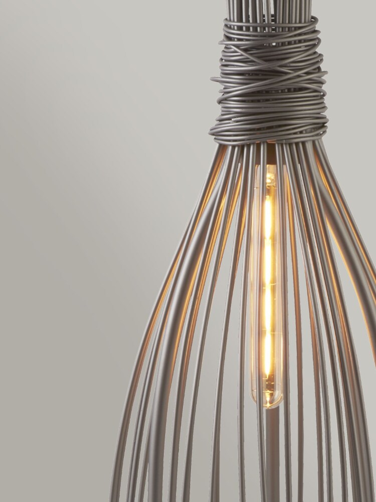 Searchlight Grey Boulder Table Lamp - Image 3 of 3