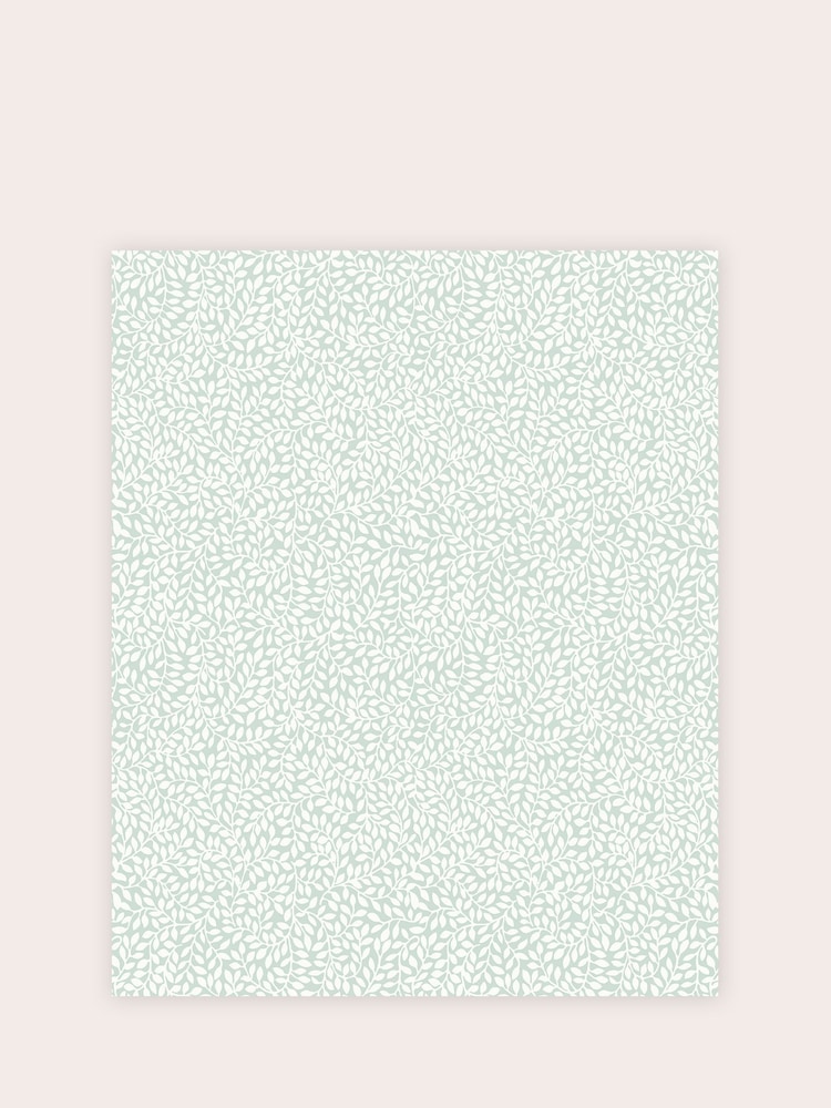 Laura Ashley Duck Egg Little Vines 10M Wallpaper - Image 2 of 4