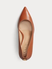 Lauren Ralph Lauren Lanette Leather Court Heels - Image 4 of 5