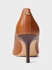 Lauren Ralph Lauren Lanette Leather Court Heels - Image 5 of 5