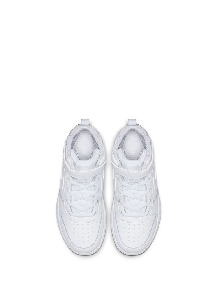 Wit - Nike - Junior Court Borough halfhoge sneakers - Image 6 of 7