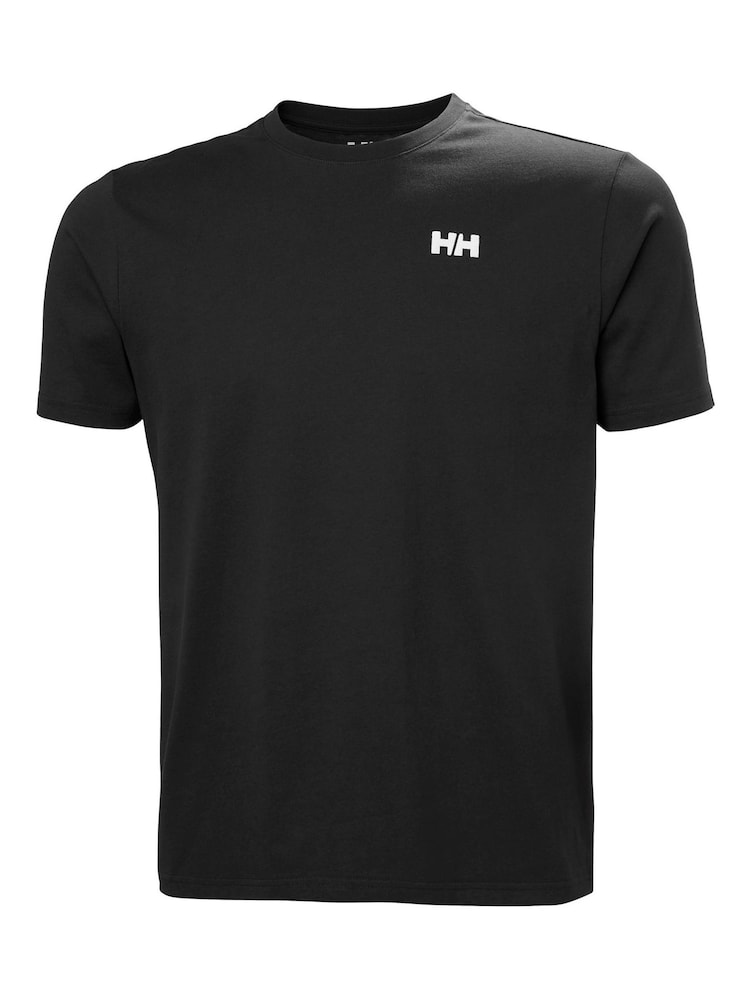 Helly Hansen Black Staple T-Shirt - Image 3 of 3 Helly Hansen Black Staple T-Shirt - Image 3 of 3