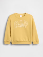 Brūna krāsa - Gap Brannan Bear Logo sporta krekls (6mēn.–5gadi) - Attēls 1 no 3