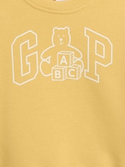 Brūna krāsa - Gap Brannan Bear Logo sporta krekls (6mēn.–5gadi) - Attēls 3 no 3