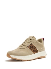 FitFlop Cream F-Mode Flow Sneaker Trainers - Image 3 of 4