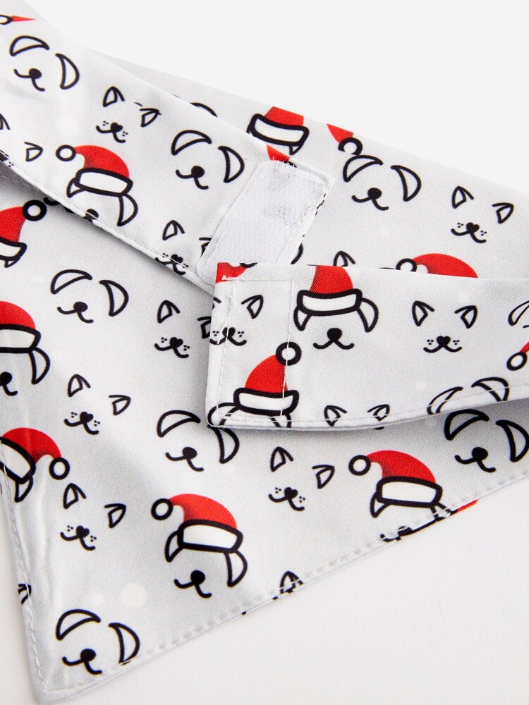 Christmas Slogan Pet Bandana - Image 2 of 2