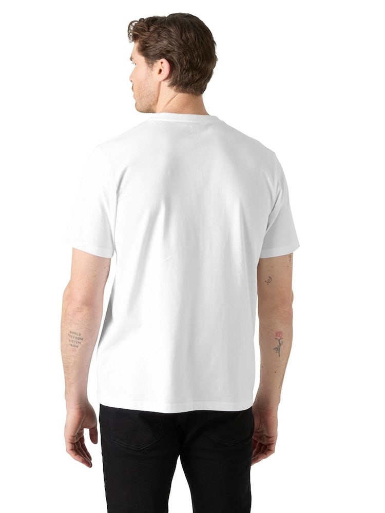 Helly Hansen White Staple T-Shirt - Image 2 of 3 Helly Hansen White Staple T-Shirt - Image 2 of 3