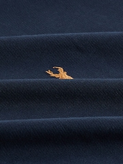 Navy Blue Lightweight Oversized Zip Up Hoodie - Image 10 of 10
