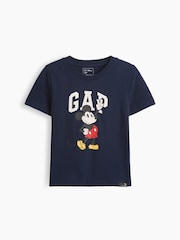 Karinio jūrų laivyno Mikis Pelytė - „Gap Disney“ marškinėliai su Peliuko Mikio logotipu (6mėn.-5met.) - 1 paveikslėlis iš 3