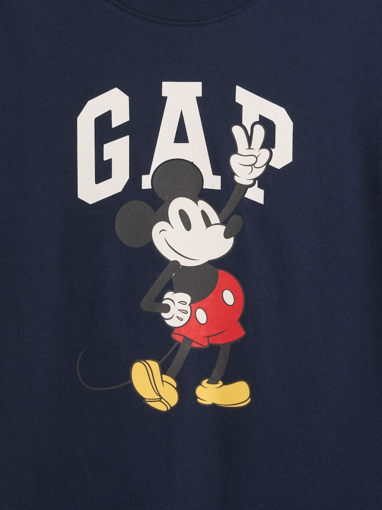 Karinio jūrų laivyno Mikis Pelytė - „Gap Disney“ marškinėliai su Peliuko Mikio logotipu (6mėn.-5met.) - 3 paveikslėlis iš 3