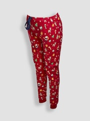 JoJo Maman Bébé Red Christmas Pyjamas Set - Image 8 of 8