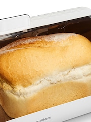 Morphy Richards Clear Dimensions Roll Top Bread Bin - Image 1 of 4