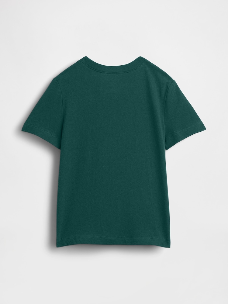 Gap Green Brannan Bear Logo T-Shirt (6mths-5yrs) - Image 2 of 3