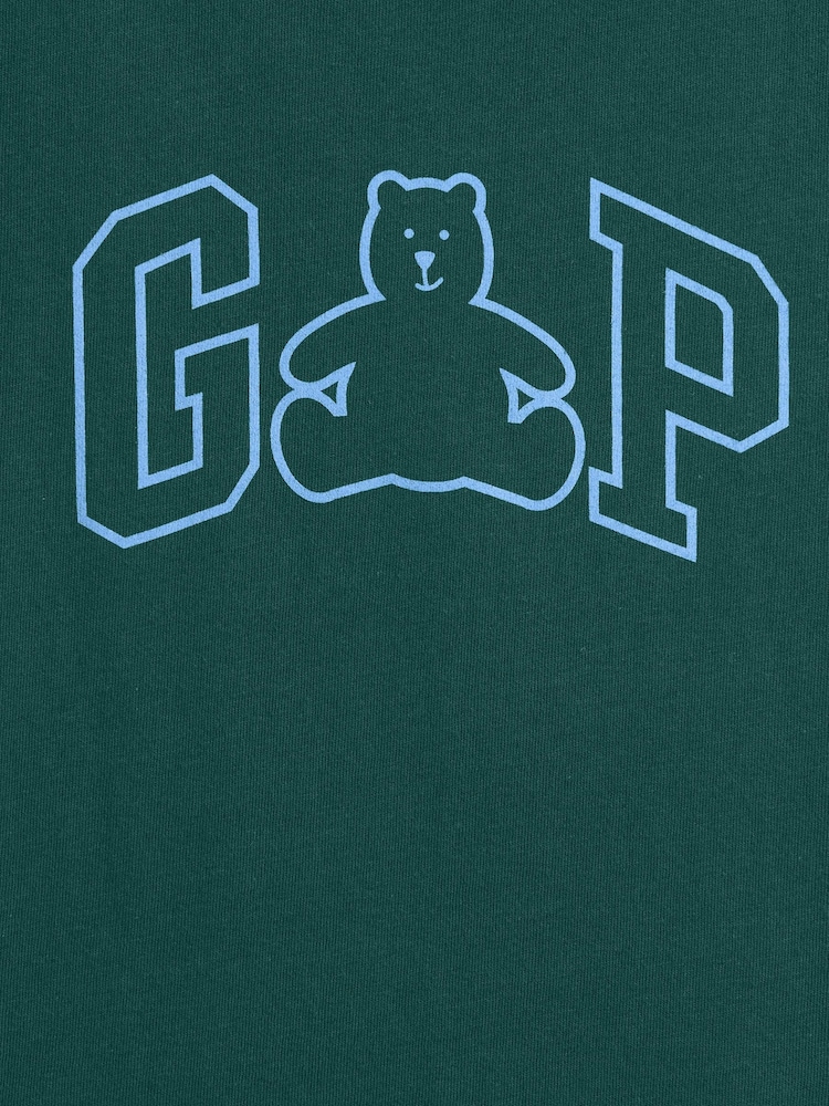 Gap Green Brannan Bear Logo T-Shirt (6mths-5yrs) - Image 3 of 3