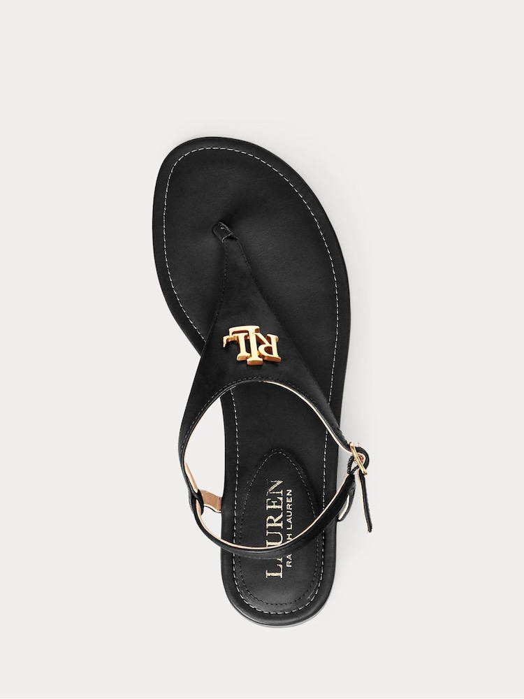 Lauren Ralph Lauren Ellington Nappa Leather Sandals - Image 5 of 5