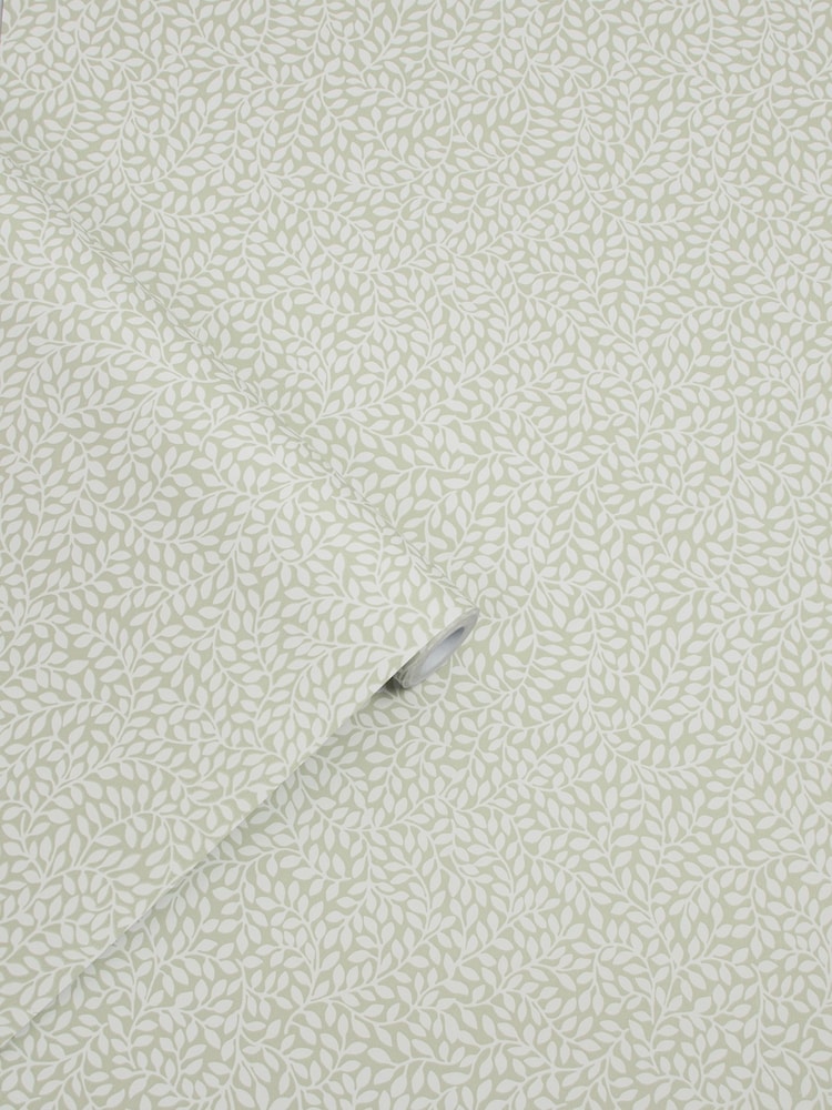 Laura Ashley Hedgerow Little Vines 10M Wallpaper - Image 2 of 3
