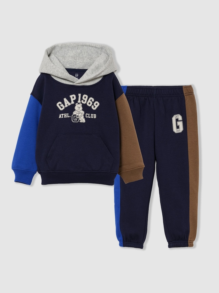 Gap Navy/Grey VintageSoft Sweat Set (6mths-5yrs) - Image 1 of 5 Gap Navy/Grey VintageSoft Sweat Set (6mths-5yrs) - Image 1 of 5