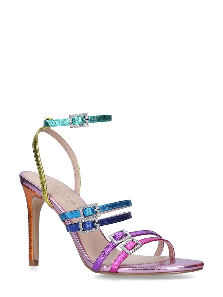 Kurt Geiger London Pink Pierra Sandals - Image 2 of 5