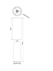 Brushed Nickel Gloucester Floor Lamp - Image 4 of 7