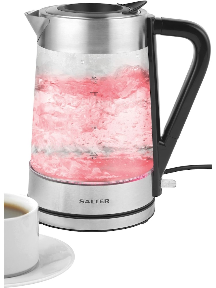Salter Colour Changing Cordless Glass Kettle - Image 1 of 4