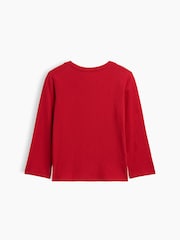 Gap Red Graphic Long Sleeve T-Shirt (6mths-5yrs) - Image 2 of 3