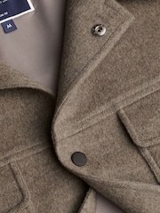 Charles Tyrwhitt Natural Oatmeal Pure Wool Jacket - Image 6 of 6