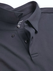 Charles Tyrwhitt Purple Long Sleeve Cotton Polo Shirt - Image 8 of 8