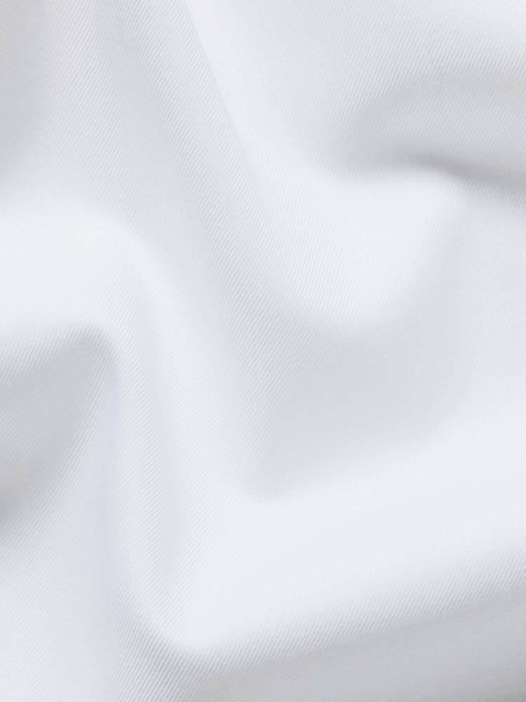 Charles Tyrwhitt White Non-iron Stretch Medallion Printed Trim Slim Fit Shirt - Image 6 of 6