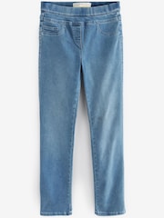 Mid Blue Denim Super Stretch Soft Sculpt Pull-On Slim Leggings - Image 5 of 5