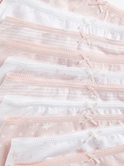 Pink/Weiß, Stern - 10er-Pack Slips (1.5–16 J.) - Bild 8 von 8