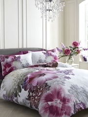 Laurence Llewelyn-Bowen Pink Lady Large Mayfair Floral 100% Cotton Duvet Cover and Pillowcase Set - Image 3 of 4