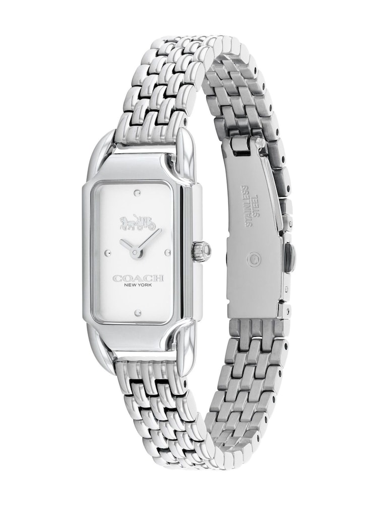 COACH Silver Cadie Bracelet Watch - Image 2 of 4 COACH Silver Cadie Bracelet Watch - Image 2 of 4